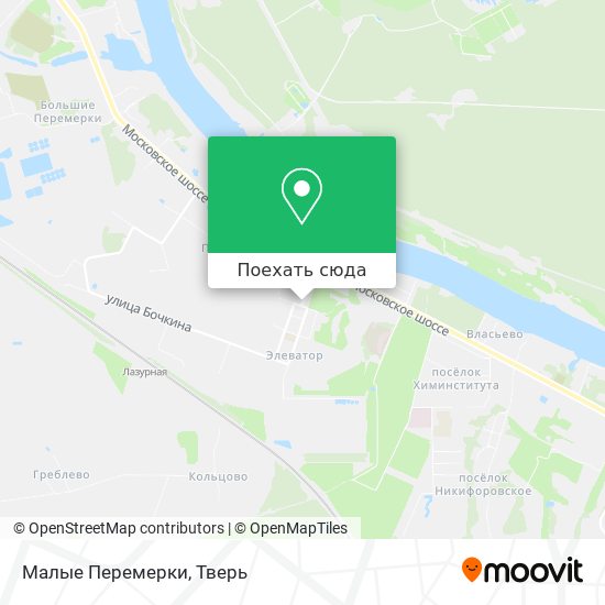 Карта Малые Перемерки
