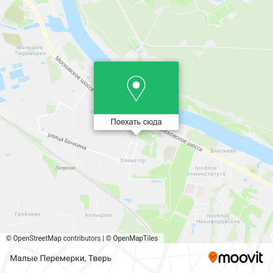 Карта Малые Перемерки