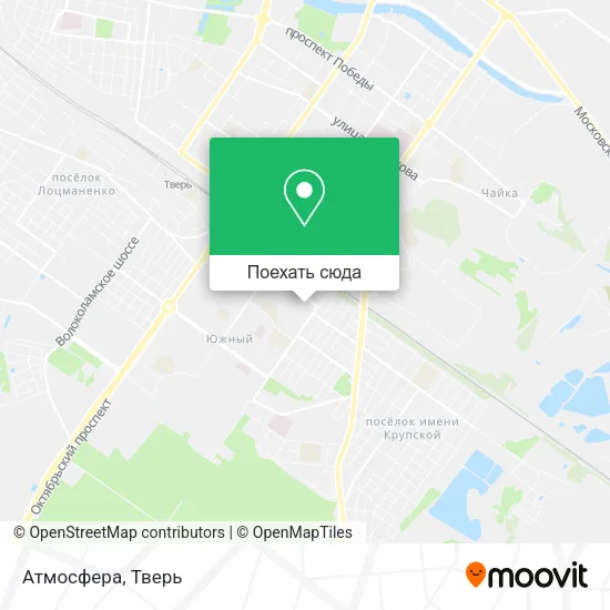 Карта Атмосфера