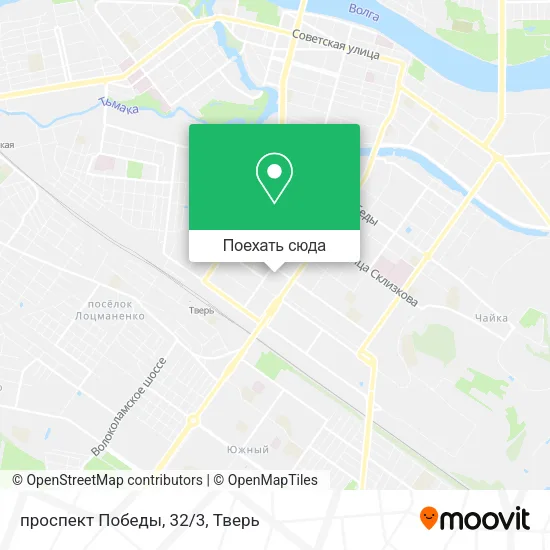 Карта проспект Победы, 32/3