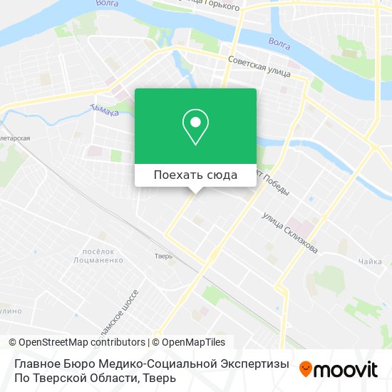Карта Главное Бюро Медико-Социальной Экспертизы По Тверской Области