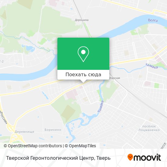 Карта Тверской Геронтологический Центр