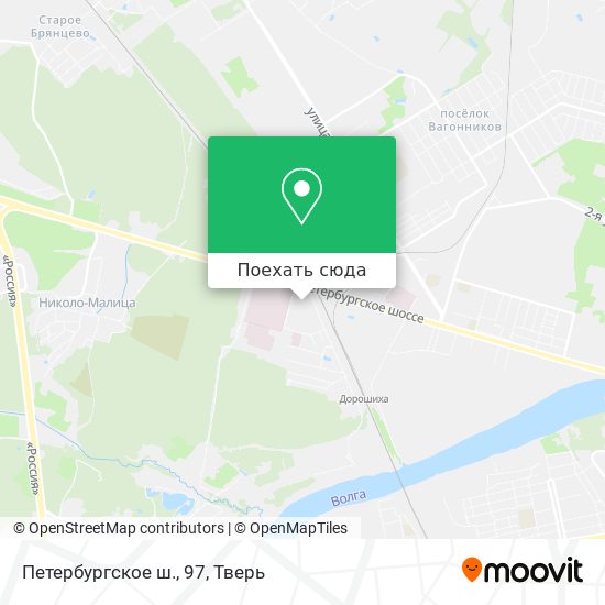 Карта Петербургское ш., 97