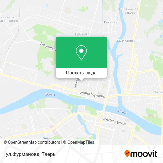 Карта ул.Фурманова