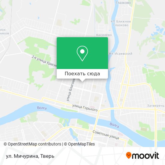 Карта ул. Мичурина