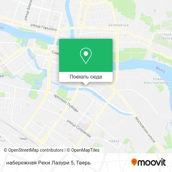 Карта набережная Реки Лазури 5
