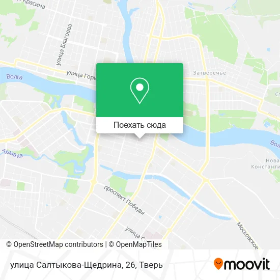Карта улица Салтыкова-Щедрина, 26