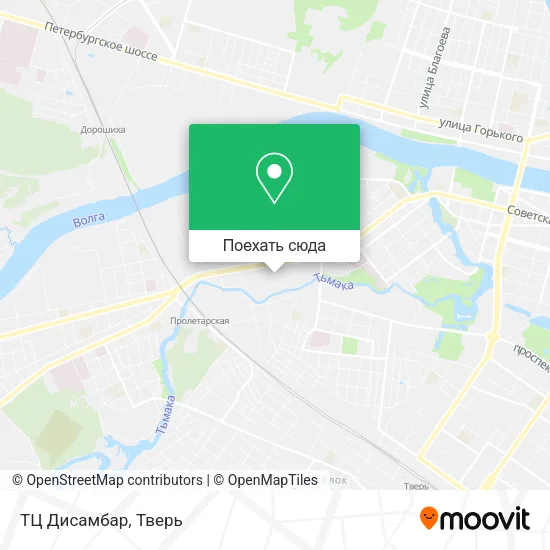 Карта ТЦ Дисамбар