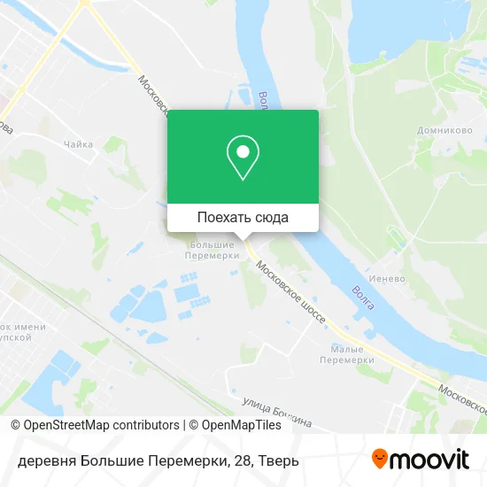 Карта деревня Большие Перемерки, 28