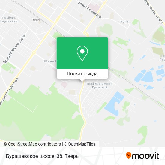 Карта Бурашевское шоссе, 38