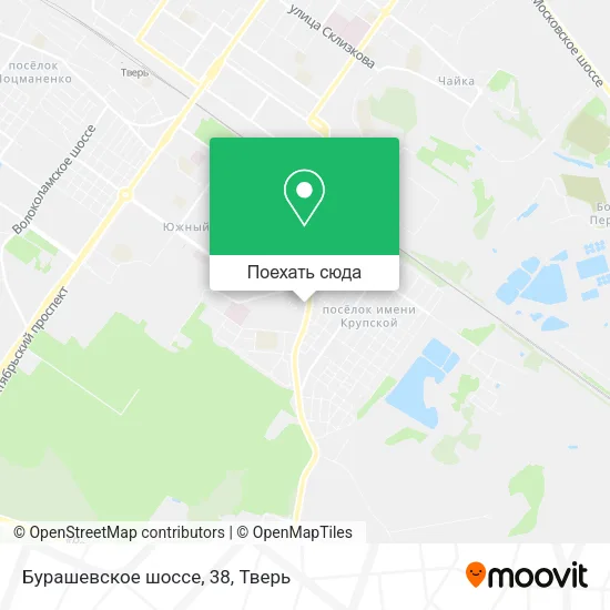 Карта Бурашевское шоссе, 38