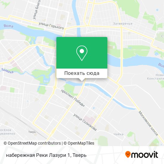 Карта набережная Реки Лазури 1