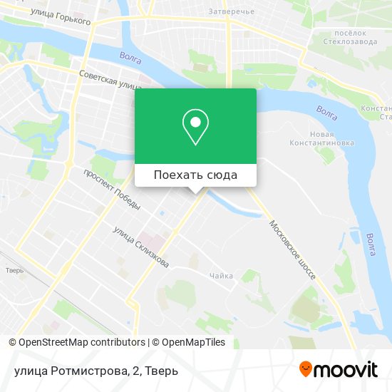 Карта улица Ротмистрова, 2