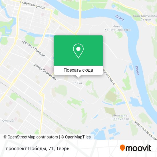 Карта проспект Победы, 71