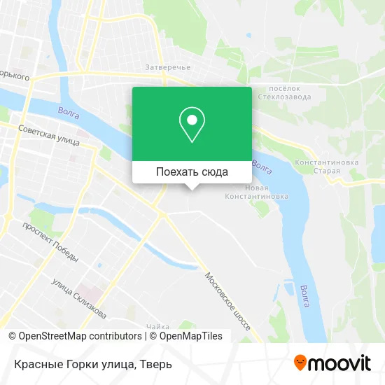 Карта Красные Горки улица