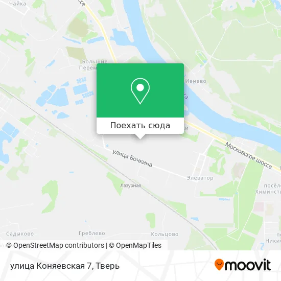 Карта улица Коняевская 7
