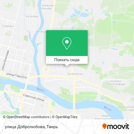 Карта улица Добролюбова