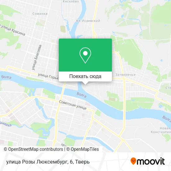 Карта улица Розы Люксембург, 6