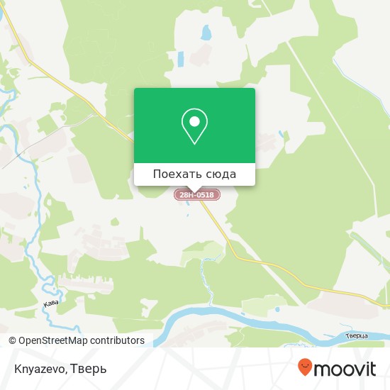 Карта Knyazevo