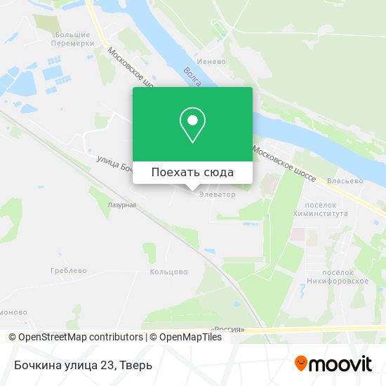 Карта Бочкина улица 23