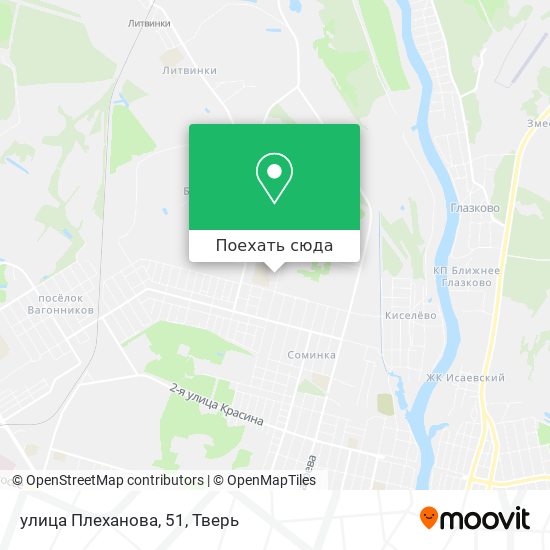 Карта улица Плеханова, 51