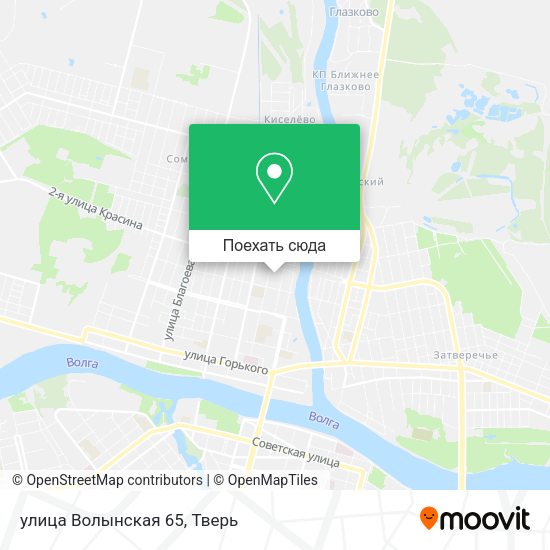Карта улица Волынская 65