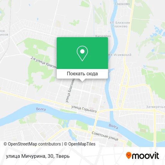 Карта улица Мичурина, 30