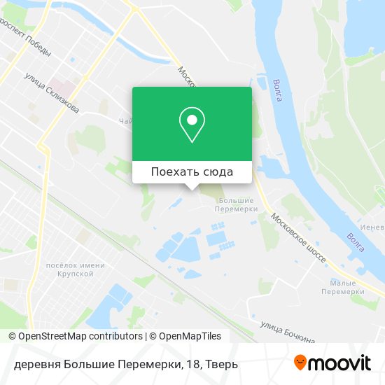 Карта деревня Большие Перемерки, 18