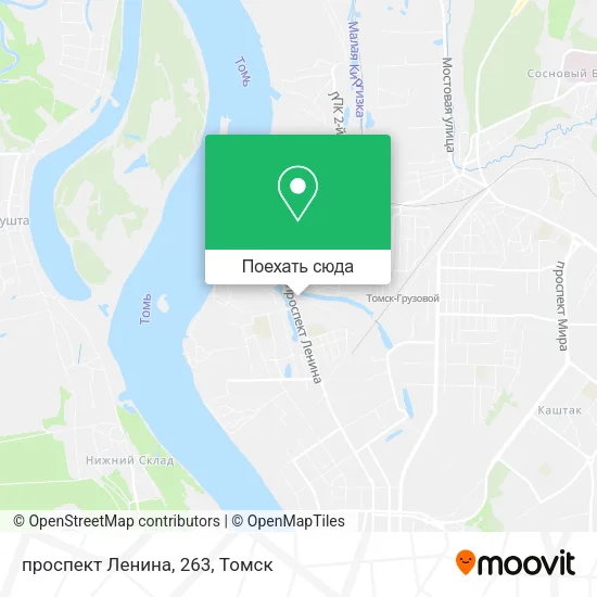 Карта проспект Ленина, 263