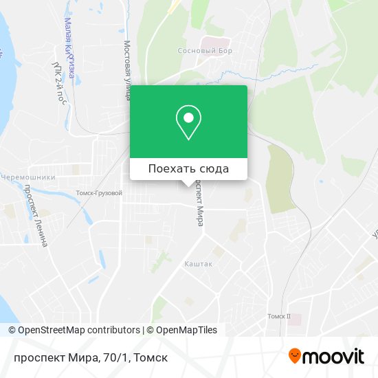 Карта проспект Мира, 70/1