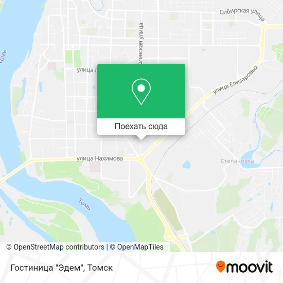Карта Гостиница "Эдем"