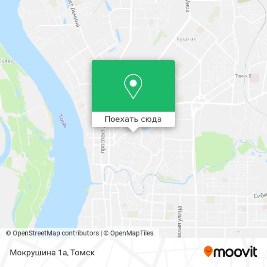 Карта Мокрушина 1а