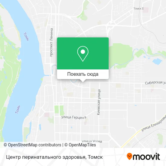 Карта Центр перинатального здоровья