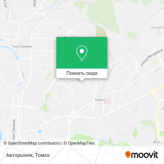 Карта Авторынок