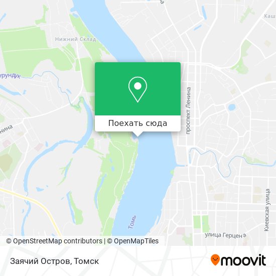 Карта Заячий Остров