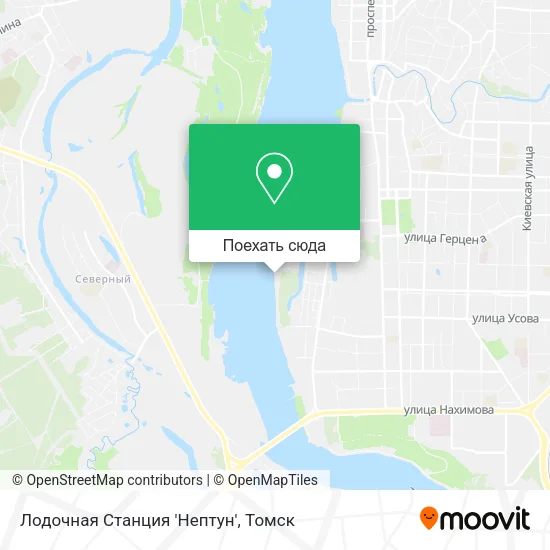 Карта Лодочная Станция 'Нептун'