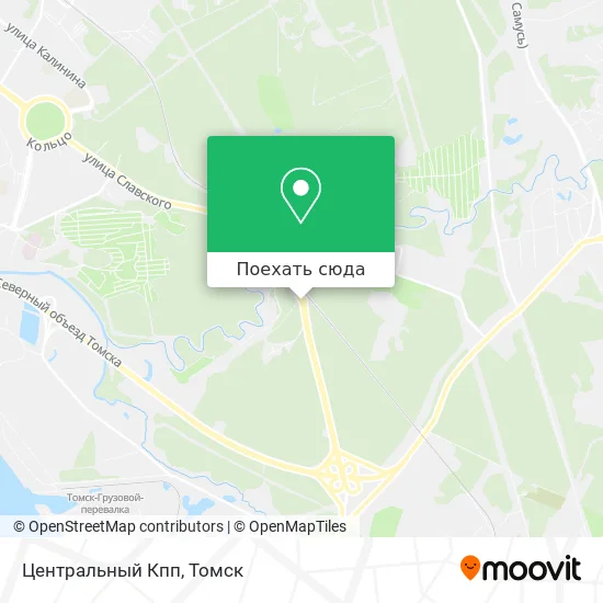 Карта Центральный Кпп