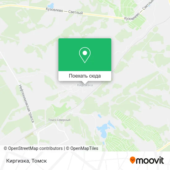 Карта Киргизка