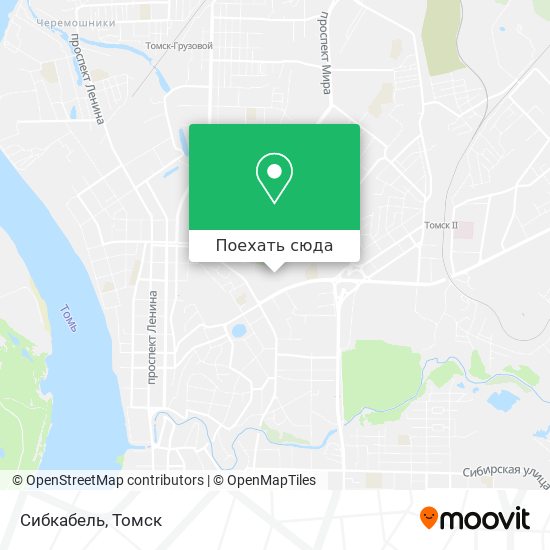 Карта Сибкабель