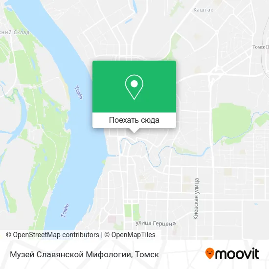 Карта Музей Славянской Мифологии