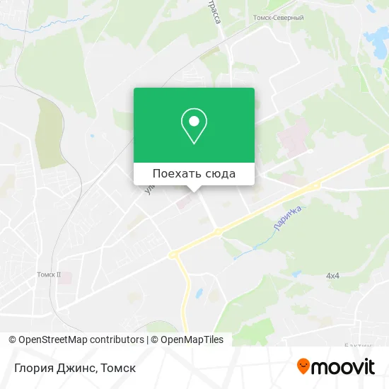 Карта Глория Джинс