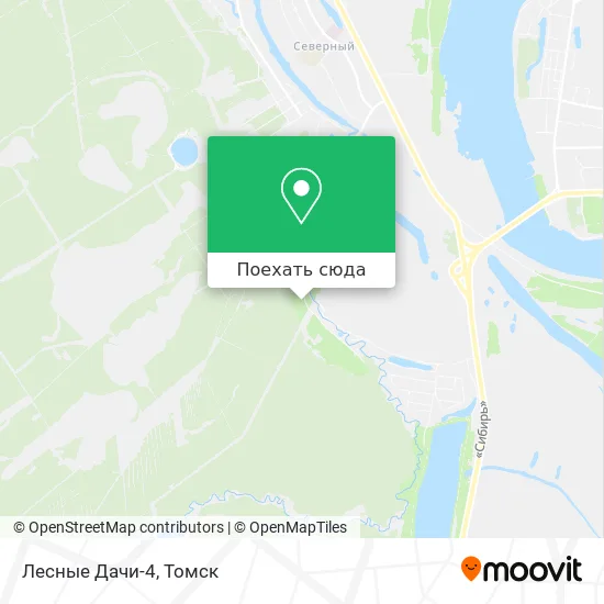 Карта Лесные Дачи-4