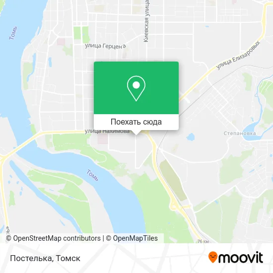 Карта Постелька