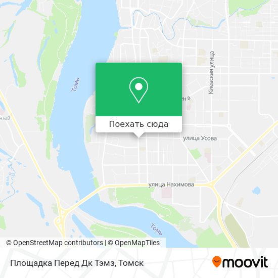 Карта Площадка Перед Дк Тэмз