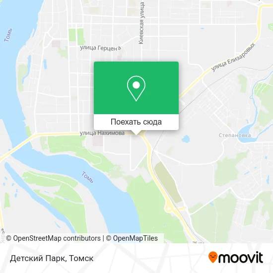 Карта Детский Парк
