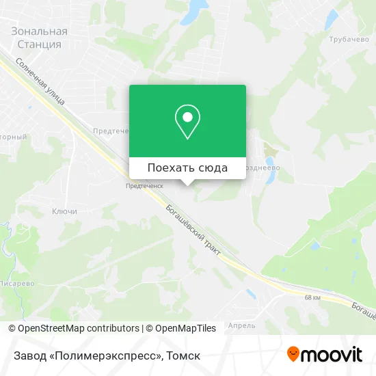 Карта Завод «Полимерэкспресс»