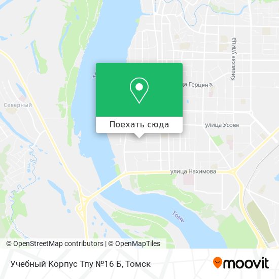 Карта Учебный Корпус Тпу №16 Б