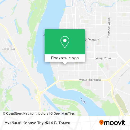 Карта Учебный Корпус Тпу №16 Б