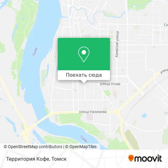 Карта Территория Кофе
