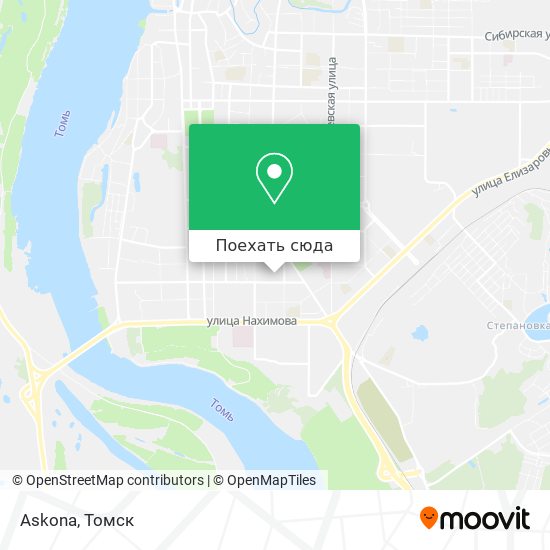 Карта Askona
